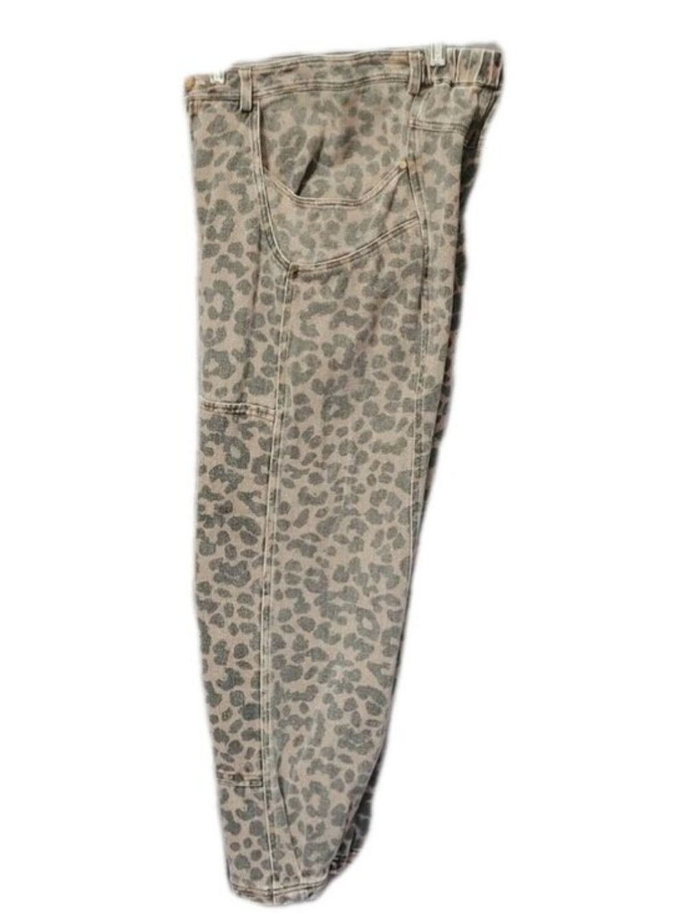 So Me Faded Leopard Jeans Vintage Y2K 90s High Rise Indie Sleaze Eclectic S